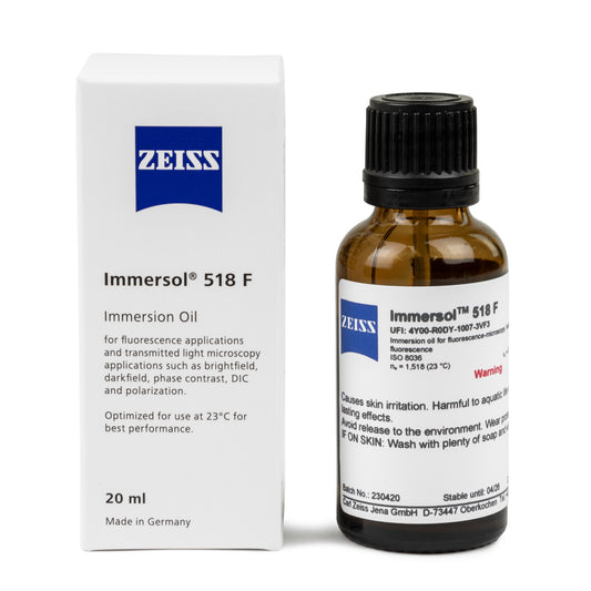 Immersion oil for Fluorescence and Brightfield - Immersol 518 F