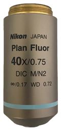 Nikon Plan Fluor 40x Objective Image