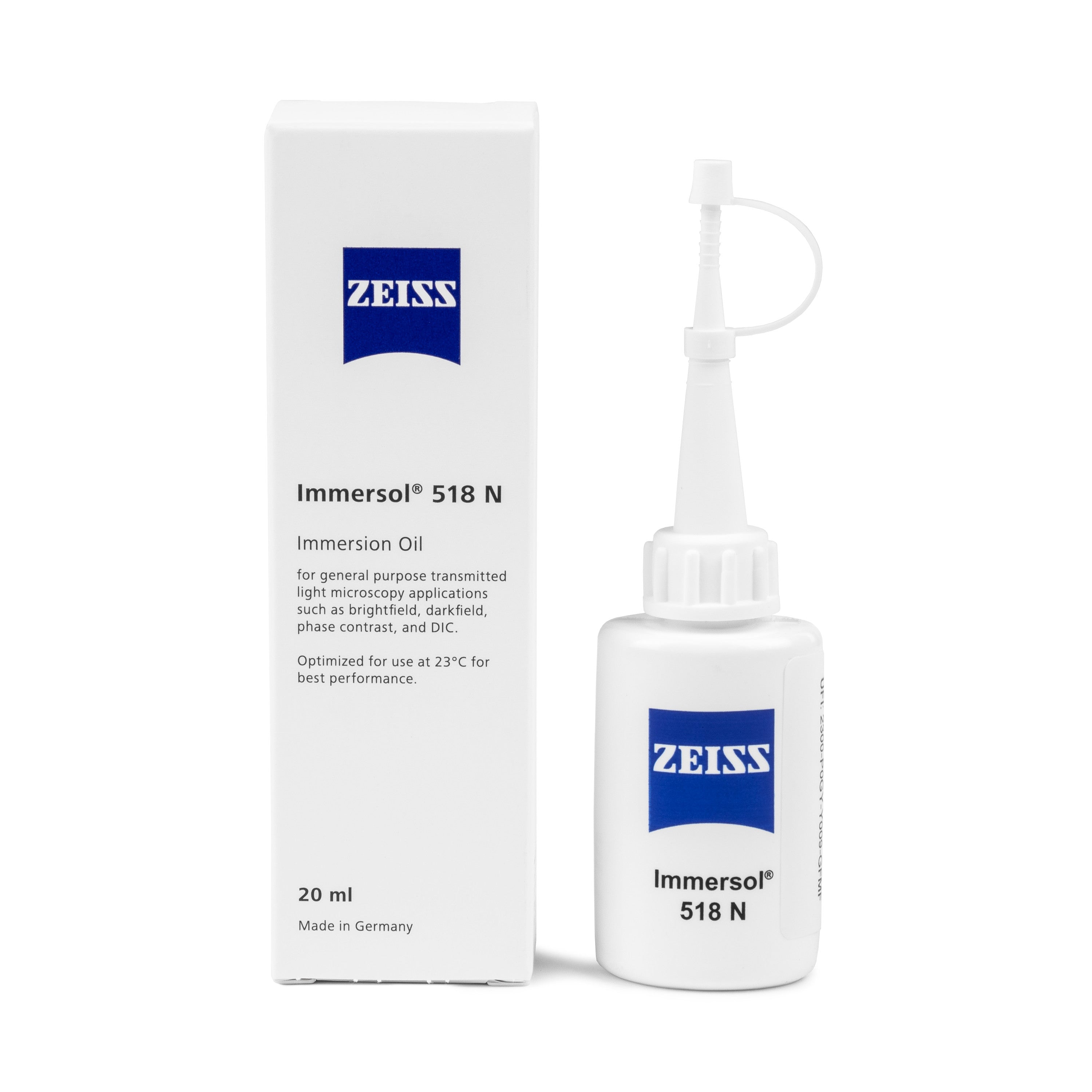 Re:ten 原液 ZEISS Immersol 518 N Microscope Immersion Oil – 20 mL